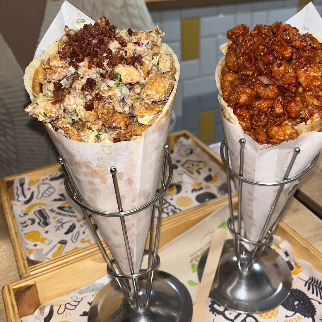 toltchi cone poulet kavkop pont saint esprit street food nourriture sortir manger boire un verre gard